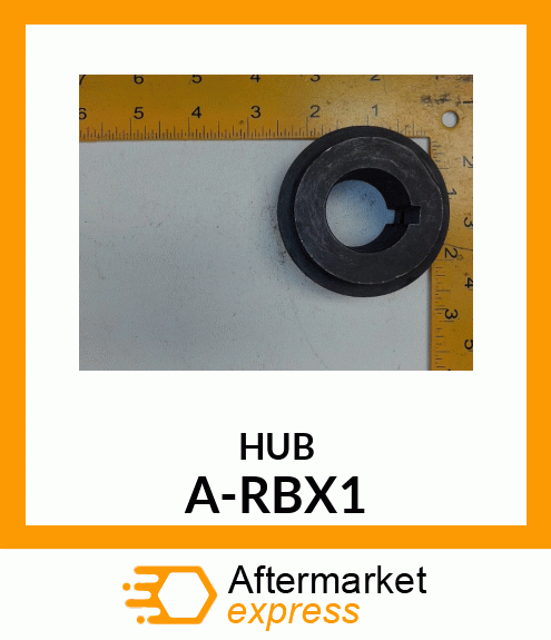 Hub - X HUB 1" RD BORE A-RBX1