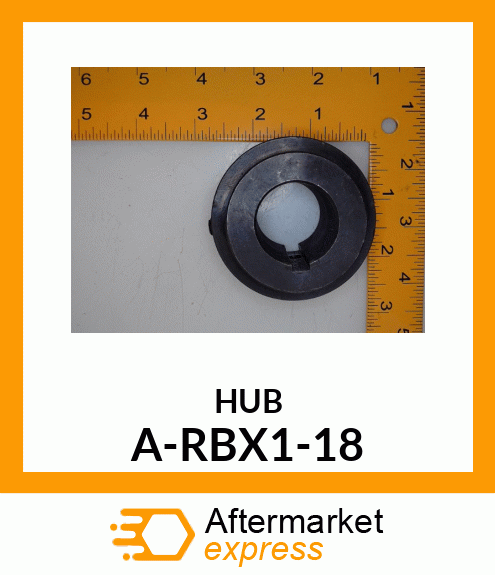 Hub - X HUB 1 1/8 RD BORE A-RBX1-18