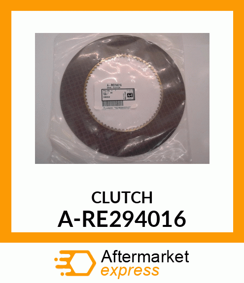 Clutch Disk - DISC, CLUTCH A-RE294016