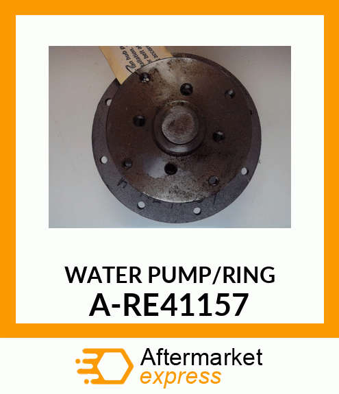 Water Pump - WATER PUMP A-RE41157