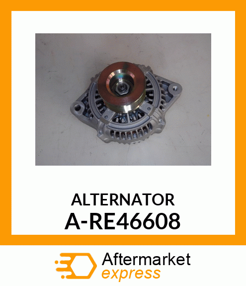 Alternator - ALTERNATOR, BO/ALT A-RE46608