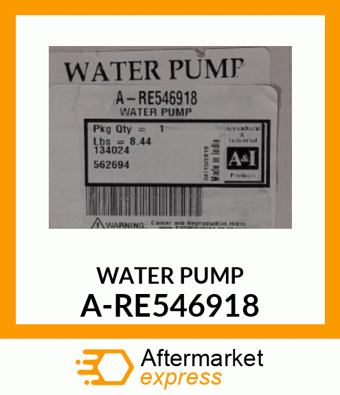 WATER_PUMP A-RE546918