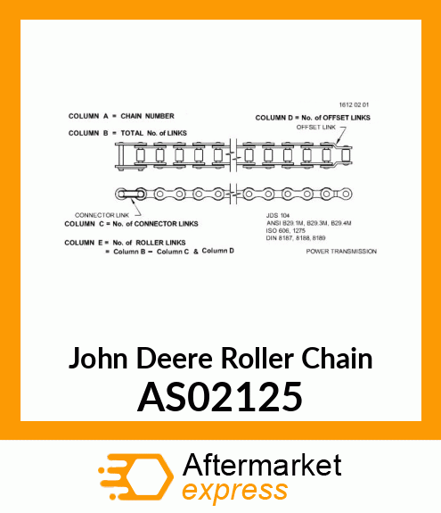 ROLLER CHAIN AS02125