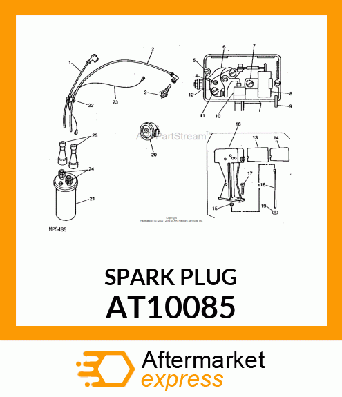 Spark Plug - PLUG,SPARK-CARTONED AT10085