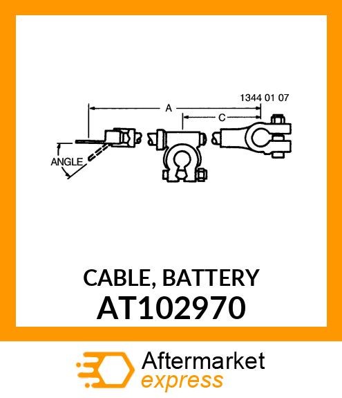 CABLE, BATTERY AT102970