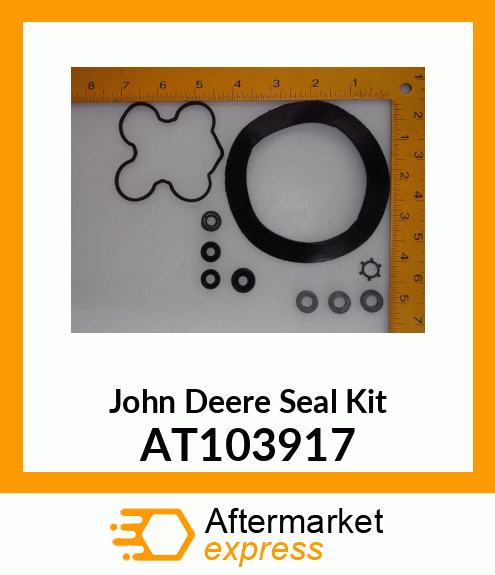 SEAL KIT FOR HYDRAULIC REMOTE AT103917