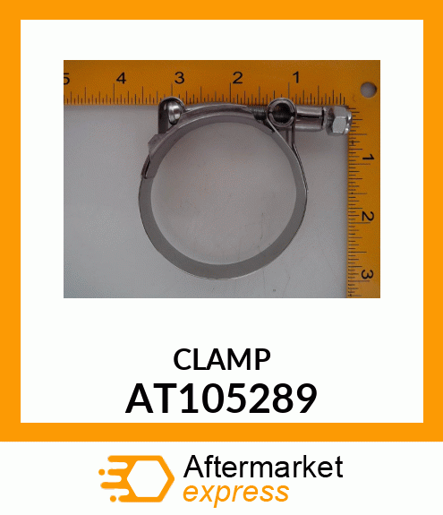 CLAMP,HEAVY DUTY BAND T AT105289