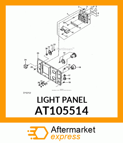 Instrument Panel AT105514