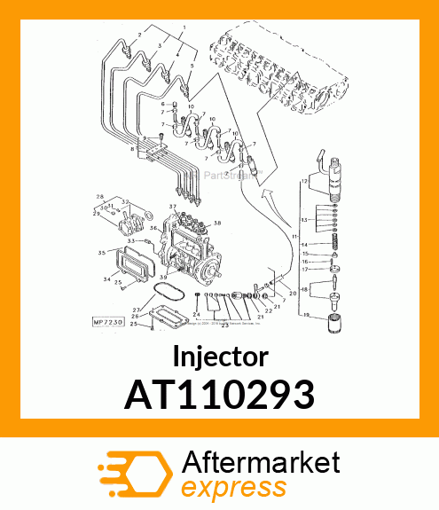 VALVE ASSEMBLY, FUEL INJECTION AT110293