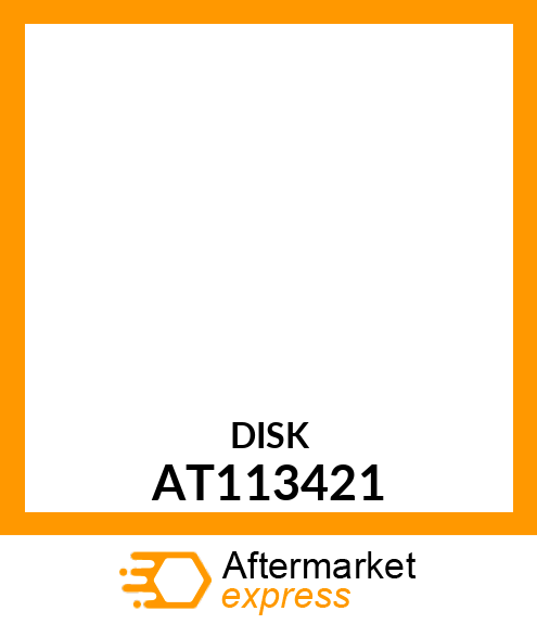 Disk - DISC, DRIVEN MEMBER ASSEMBLY AT113421