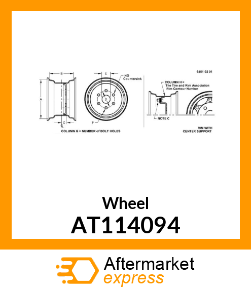 Wheel AT114094