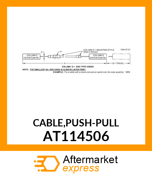 CABLE,PUSH AT114506