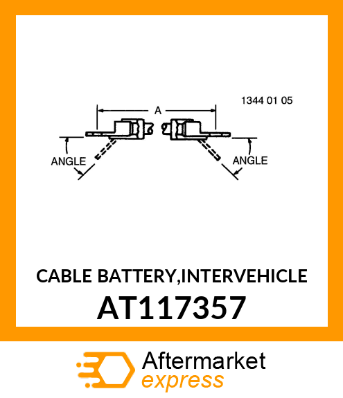 CABLE BATTERY,INTERVEHICLE AT117357