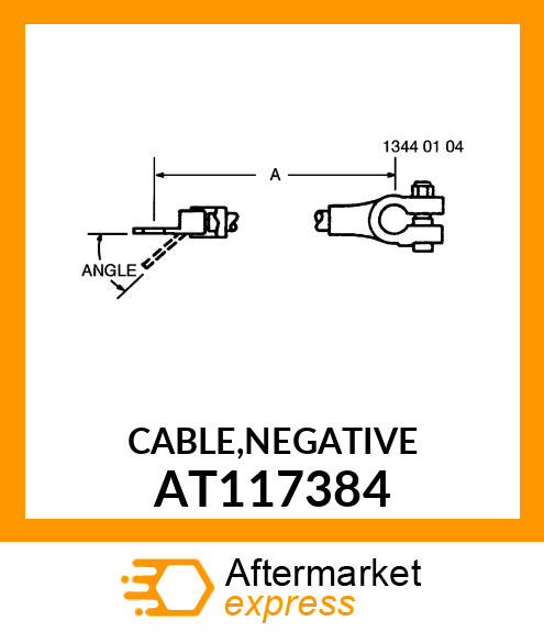 CABLE,NEGATIVE AT117384