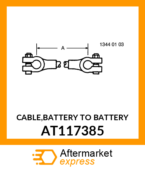 CABLE,BATTERY TO BATTERY AT117385