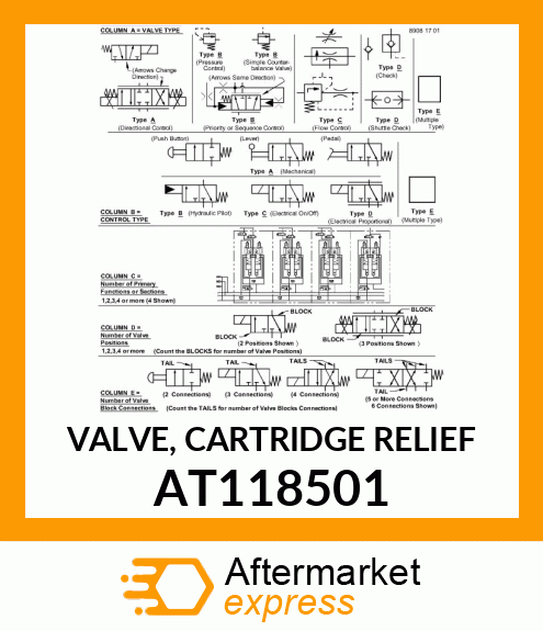 Pressure Relief Valve AT118501