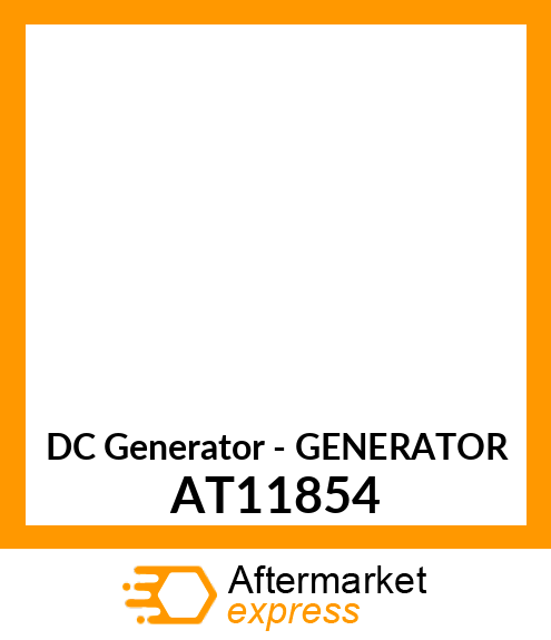 DC Generator - GENERATOR AT11854