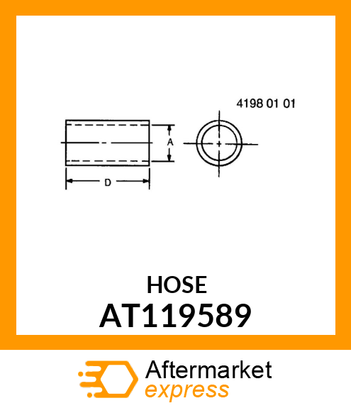 HOSE AT119589