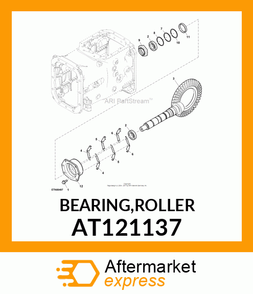 BEARING,ROLLER AT121137