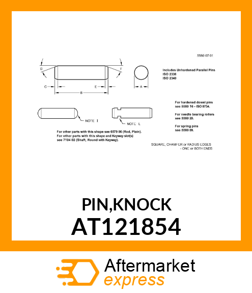 PIN,KNOCK AT121854