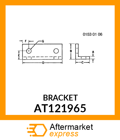 BRACKET AT121965