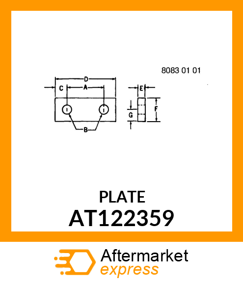 PLATE AT122359