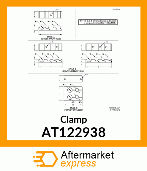 Clamp AT122938