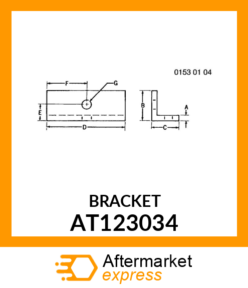 BRACKET AT123034