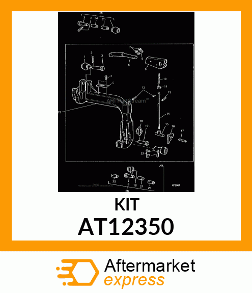 Bushing Kit - FIELD INSTALLATION KIT, BUSHING, IM AT12350