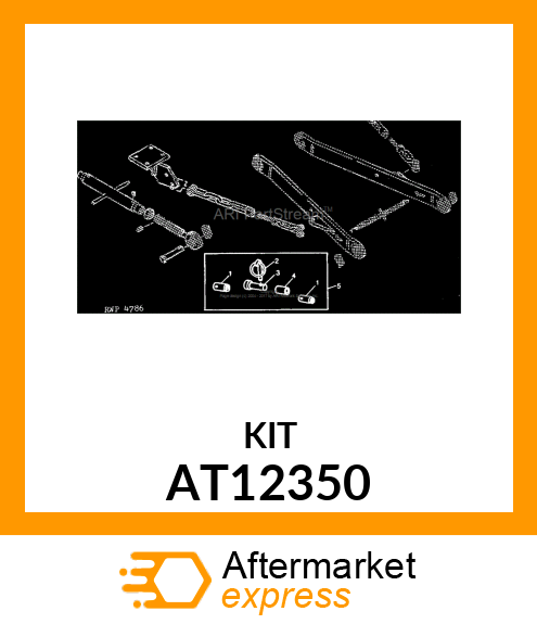 Bushing Kit - FIELD INSTALLATION KIT, BUSHING, IM AT12350