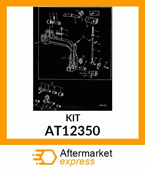 Bushing Kit - FIELD INSTALLATION KIT, BUSHING, IM AT12350