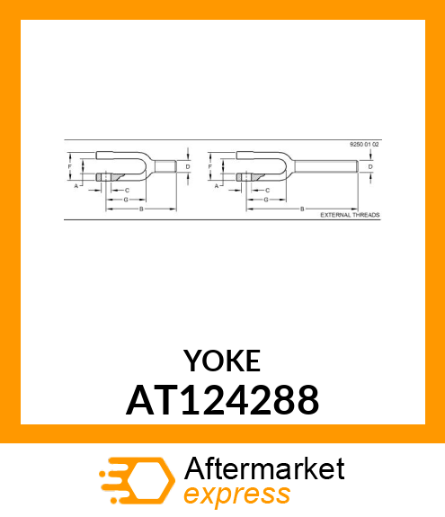 YOKE AT124288