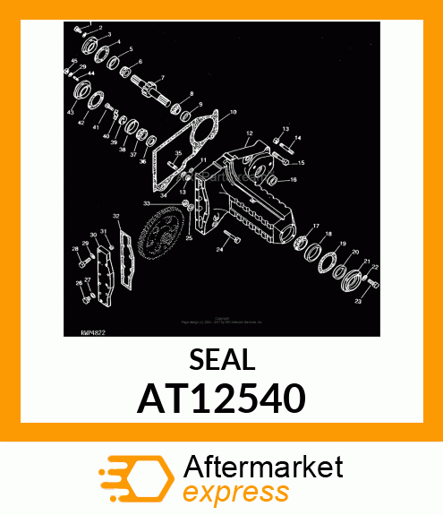 SEAL, OIL AT12540