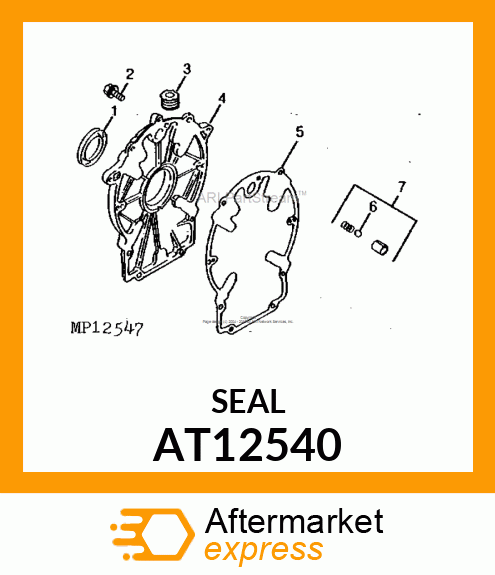SEAL, OIL AT12540