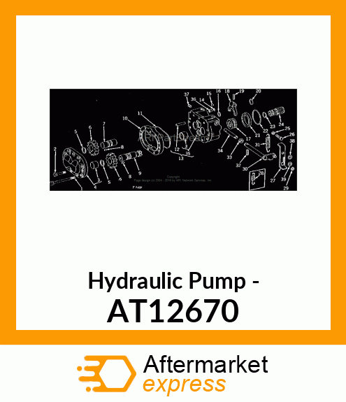Hydraulic Pump - AT12670