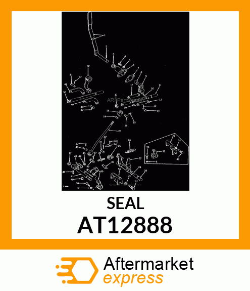 SEAL ,OIL AT12888