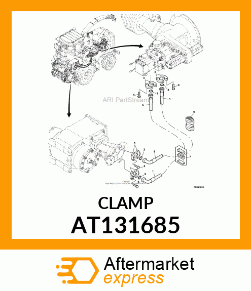 FLANGE,SPLIT AT131685