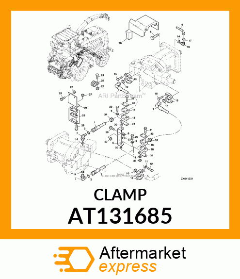 FLANGE,SPLIT AT131685