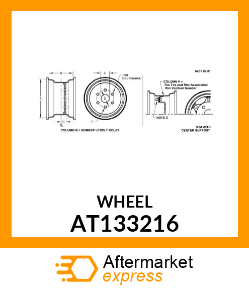 Wheel AT133216