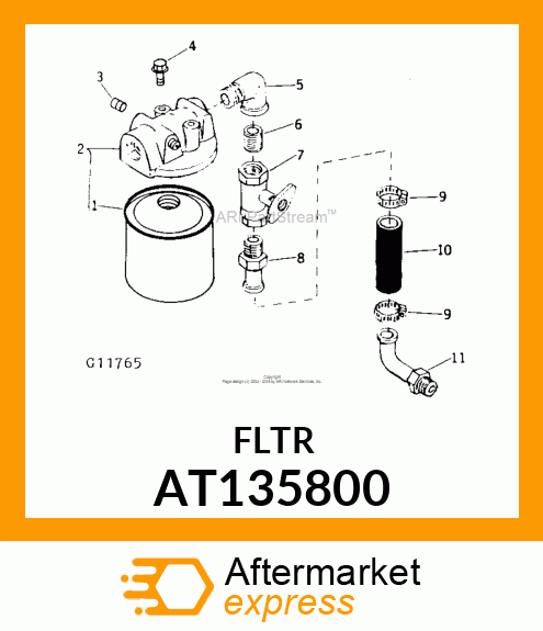 TRANSMISSION OIL FILTER AT135800