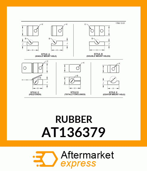 RUBBER AT136379