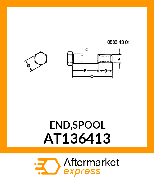 END,SPOOL AT136413