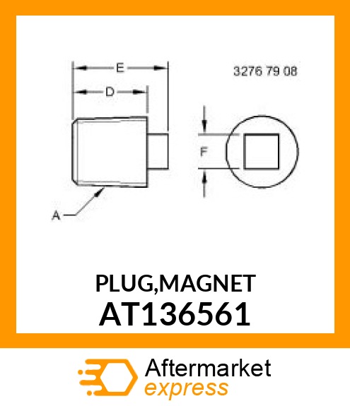 PLUG,MAGNET AT136561