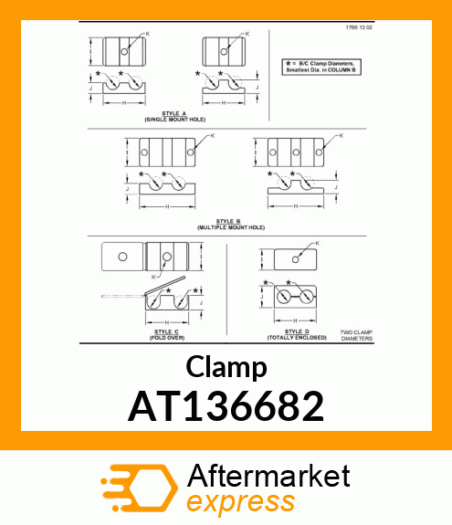 Clamp AT136682