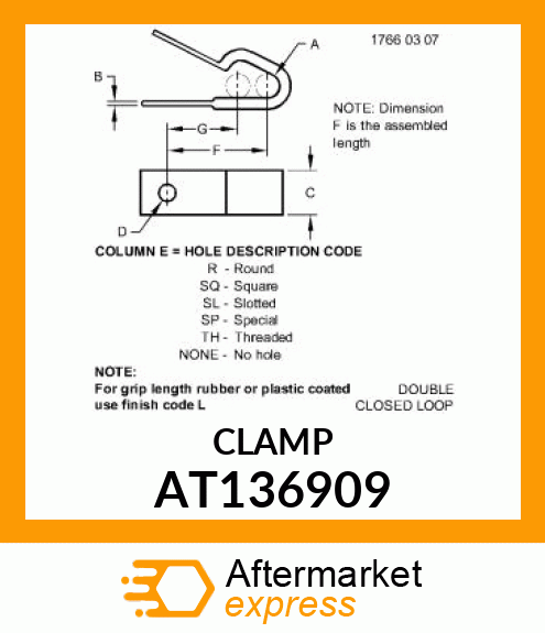 CLAMP AT136909