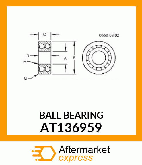 Ball Bearing AT136959