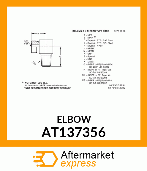 ELBOW AT137356