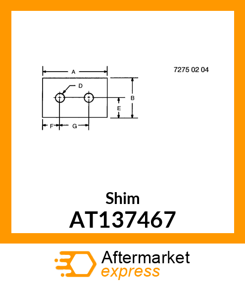 Shim AT137467