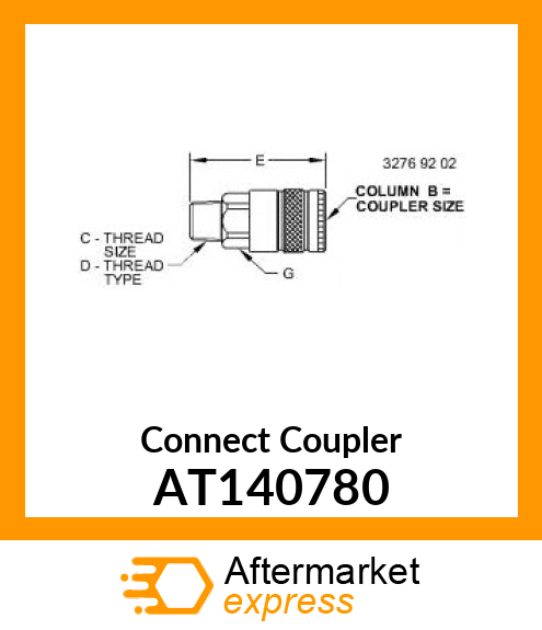 Connect Coupler AT140780