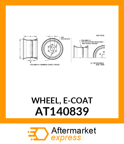 WHEEL, E AT140839